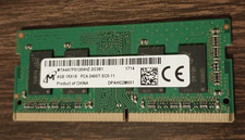 Micron 4GB DDR4 SO-DIMM 260Pin Memory Module - 1Rx16 PC4-2400T-SC0-11 picture