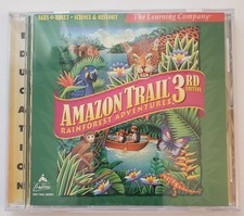 Amazon Trail 3rd Edition: Rainforest Adventures, (PC, CD-ROM, 1998), See Desc. picture