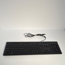 DELL-Wired USB Full-Size Black Keyboard, QWERTY English, Multimedia Integration picture