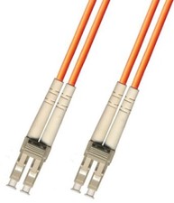 0.3M 1FT Multimode Duplex Fiber Optic Cable 50/125 LC Orange Patch Cable Network picture