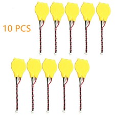 10Pack Laptop BIOS CMOS Battery for Lenovo Acer HP Dell Asus Toshiba IBM 2-Pin picture