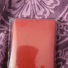 Red Protective Card Sleeves Size 62*89. 100 Pcs picture