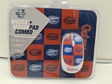 Soar Conputer Set, Florida Gators Mouse Pad + Wireless Mouse Combo, NCAA UF New  picture