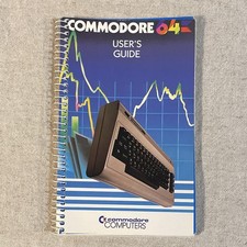 Commodore 64 User's Guide/Manual Spiral Bound. 1984. Vintage picture