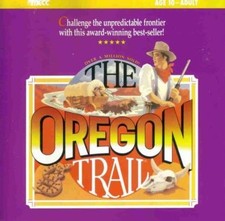 The Oregon Trail 1 PC MAC CD live wild west pioneer across frontier America game picture