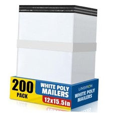 Poly Mailers 12x15.5 Inch Pcs Large Shipping Bags for Clothing 12*15.5 Inch 200 picture