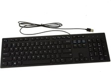 Dell KB216-BK-US Wired USB Multimedia Keyboard Full Size Quiet Keys Black PC picture
