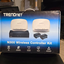 TRENDnet N300 300 Mbps Wireless Controller Kit 2 APs + Controller White picture