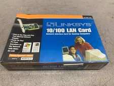 NEW SEALED BOX LINKSYS 10/100 NIC NETWORK INTERFACE CARD 10/100 LAN picture