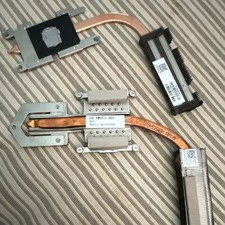 Laptop CPU Heatsink Copper Heat Pipe Assembly 60.4W051.001 Used picture