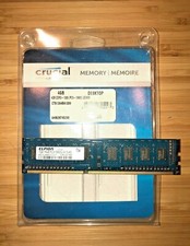ELPIDA 1GB 1Rx8 PC3-10600U Computer Desktop Ram EBJ10UE8BDF0-DJ-F Working picture