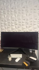 Alienware 34 in Curved Screen Ultrawide Monitor, 21:9 Aspect Ratio, Black picture