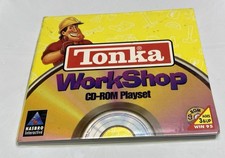 Tonka Workshop CD-ROM Playset New Sealed Free Fast Shipping. picture