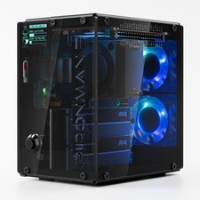 Pironman 5-MAX Dual NVMe M.2 SSD PCIe PC Case for Raspberry Pi 5 NAS RAID 0/1 picture