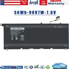 ✅56Wh 90V7W Battery For Dell XPS 13 9350 XPS 13 9343 series JD25G 0DRRP 9OV7W picture