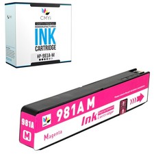 Compatible CMYi Black Color Ink Cartridges Lot fits HP 981A for PageWide picture