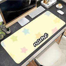 11.81inch*23.62inch Customized Mouse Pad 1pc Colorful Star Pattern Design Mous picture