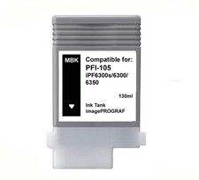 PFI-105 Matte Black Ink Cartridge For Canon  IPF 6300s  6300  IPF6350 PFI105MBK picture