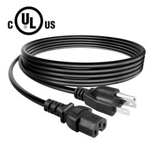 UL 6ft 16AWG Notched AC Power Cord Cable For HP Procurve models J5406A J5412A picture
