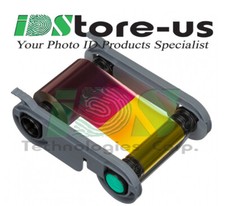 Evolis R5F202A100 YMCKO Color Ribbon, 200 Print, For Primacy 2 ID Printer - New picture