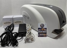 IDP SMART-31S Color ID Card Badge Printer Tested Working + 200 Blank Cards picture
