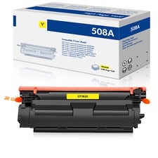 1PK 508A Yellow Toner CF362A Compatible with HP Laserjet 552dn M553dn MFP M577 picture