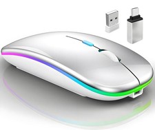 Wireless Bluetooth Mouse for MacBook Air/Mac/Pro/Laptop/Computer/PC,Rechargeable picture
