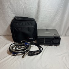 Optoma DLP Projection Display Model EP719 DLP Projector W/ Case/Cables No Remote picture