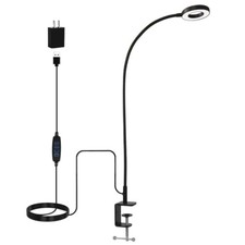 8W Long Gooseneck LED Desk Lamp with USB Cable, 600LM picture