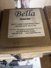 24LB Coated Inkjet Matte Paper 36x300 2CR - NEW picture