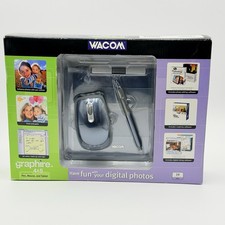 Wacom Graphire4 4x5 Pen Tablet Mouse CTE-440B Open Box Complete USB picture