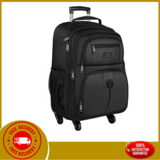 MATEIN Rolling Backpack with 4 Wheels, 17 inch Roller Travel Laptop Backpack picture