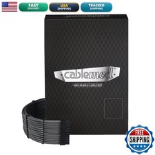 CableMod C-Series Pro ModMesh Sleeved Cable Kit Corsair Type 4 RM Black picture