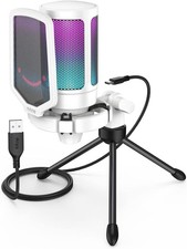 Microfono USB Condensador Para PC Estudio De Grabacion Profesional YouTube Gamer picture