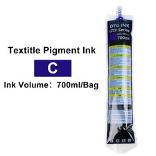 700ml/Bag GTX Series DTG Ink Bag (No Chip) for Brother GTX 422 423 424 425 600-- picture