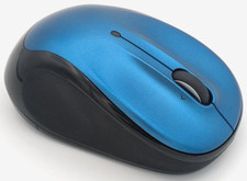 Logitech M325 Unifying Wireless Optical Computer  Mouse Blue PC -NO USB DONGLE picture