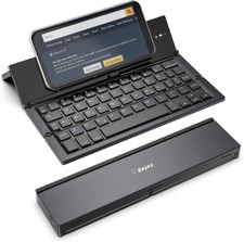 Teclado Bluetooth Plegable, Teclado Inalambrico Plegable Con Bolsillo Portat... picture