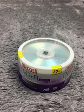 Maxell DVD+R 16X  4.7GB  120-Min 30-Pack  Spindle New/Sealed picture