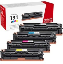 High Yield 131 Toner Cartridge 4 Pack (BCMY) for Canon Color imageCLASS Printers picture