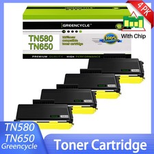 4PK For Brother TN580 Toner Cartridge MFC-8860DN MFC-8870DW MFC-8480DN HL-5370DW picture