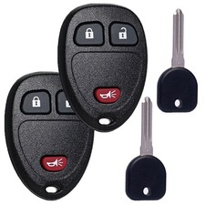 Key Fob Keyless Entry with Ignition Keys Fits for Chevy Silverado Avalanche T... picture