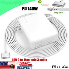 140W USB-C Power AC Adapter Charger For MacBook Pro/Air 16/15/14/13'' M1 M2 M3 picture