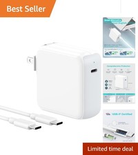 Portable 70W USB-C Power Adapter for MacBook 13-16 inch & iPad, Fast Charge picture