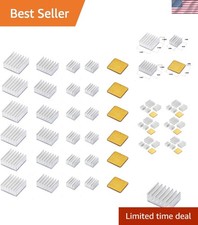 30 PCS Thermal Conductive Heatsink Kit for Raspberry Pi B, B+, 2, 3, 4, 5 Models picture