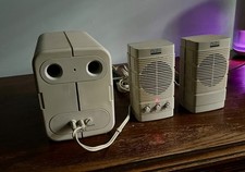 ALTEC LANSING MULTIMEDIA computer speaker ACS31 System w/Cables WORKS picture