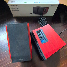 Edifier R1700BT 2.0 Bluetooth Bookshelf Speakers w/ Remote Wood Brown/Black picture
