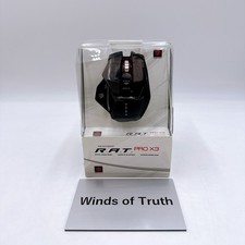 Mad Catz R.A.T. PRO X3 Gaming Mouse Black Wired High-End MR05DCINBL001-0J picture