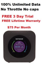 ATT UNLIMITED DATA 4G LTE $75/Month Netgear Nighthawk M1 RV Internet Hotspot picture