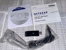 NetGear WNA3100 Wireless USB Wireless N-300 Adapter with extension cradle and SW picture