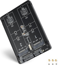 M.2 SATA NGFF to SATA Adapter B Key B&M Key 6Gbps Max 4TB SSD Converter for 2230 picture